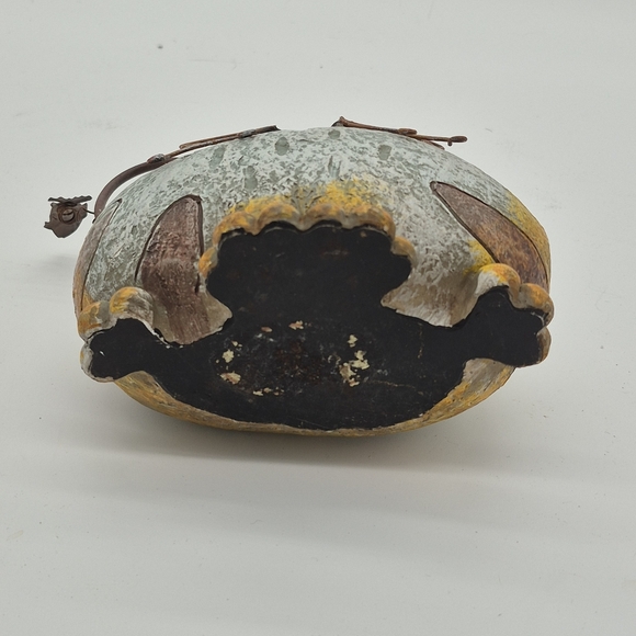 CAT Stone Statue Cold Cast Ceramic Metal Garden Yard Patio Or Table Top Accent - Picture 7 of 7